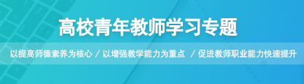  高校青年教师专题网络培训